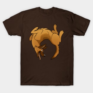 German Shepherd Dog Chasing Tail T-Shirt